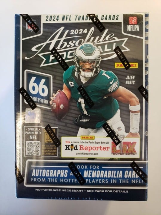 2024 Panini Absolute Football Card Blaster Box (66 Cards)