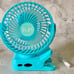 Camping Fan with LED Light 12000mAh 65Hrs Battery Powered Fan