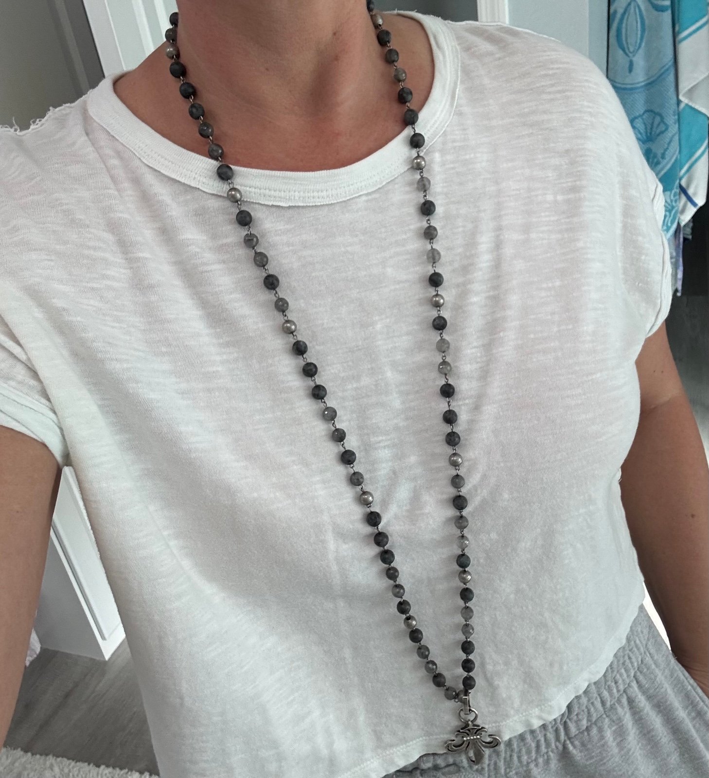 French Kande Beaded Necklace