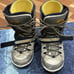 Airwalk Unisex Snowboard Boots Men's Size 8 Women's Size 9 Grey Tan