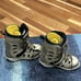 Airwalk Unisex Snowboard Boots Men's Size 8 Women's Size 9 Grey Tan