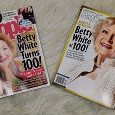 People magazine featuring Betty White 100 years