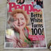 People magazine featuring Betty White 100 years