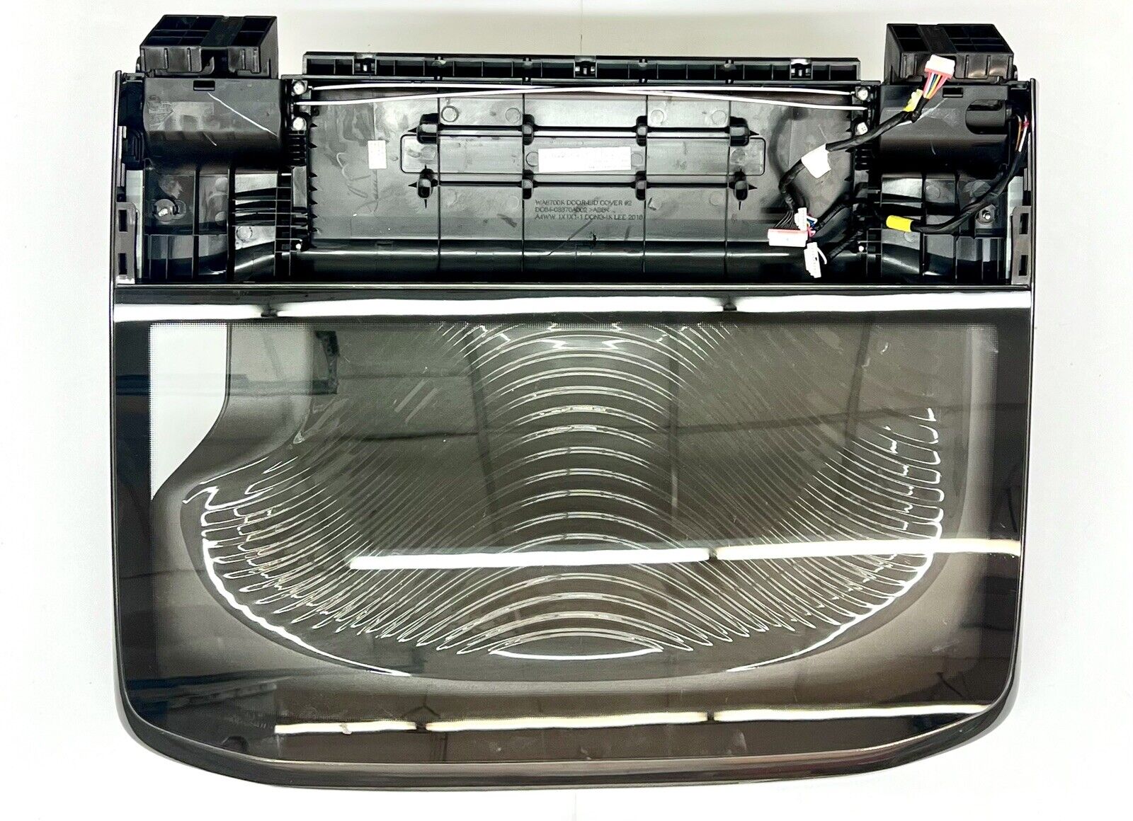 DC97-19284G OEM Samsung Top Load Black Washer Lid WA54M Full Assembly W247