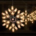 6 Drops - 9ft 100 Mini Bulb Icicle Lights with Hooks