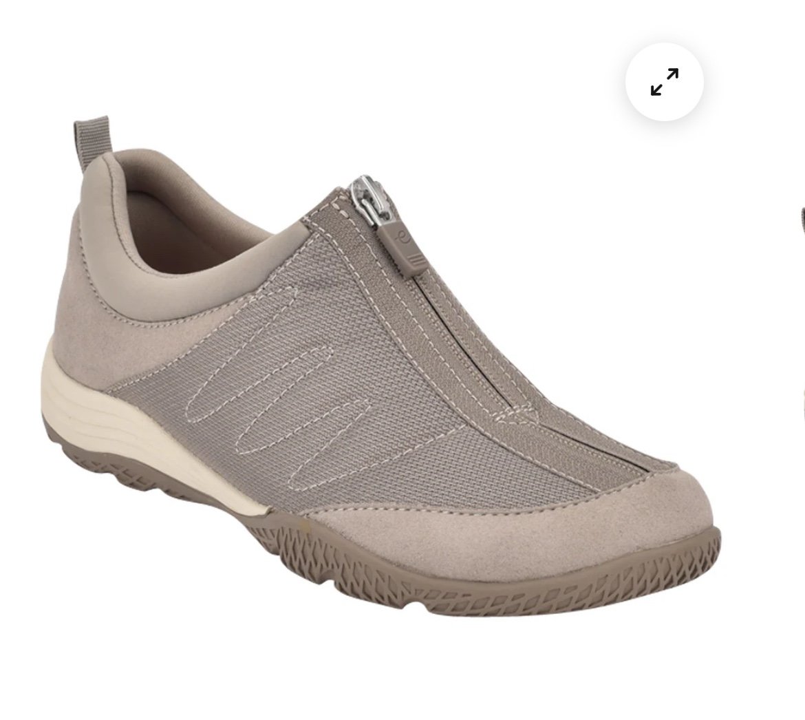 Easy Spurit Bestrong taupe walking shoes sz 12 nwob