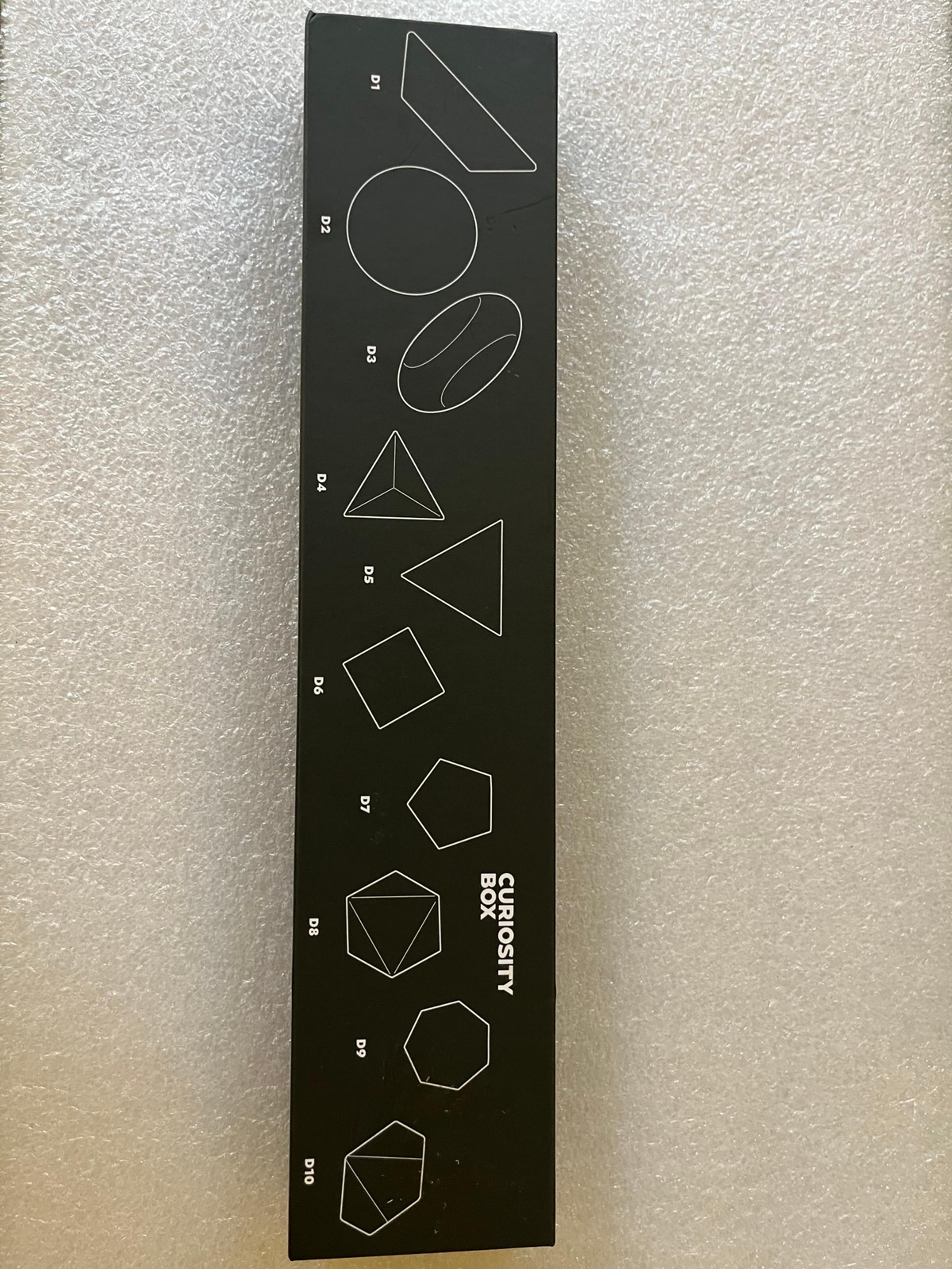 Curiosity box denary dice set