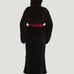 Harry Potter Gryffindor Hooded Bath Robe Plush Fleece Black adult Small