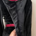 Harry Potter Gryffindor Hooded Bath Robe Plush Fleece Black adult Small