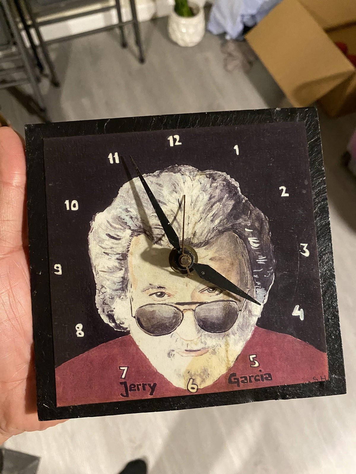 Jerry Garcia Grateful Dead Custom Clock Art