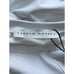 NWT Susana Monaco Ruched Cross Front Stretch Long Sleeves White Crewneck Top XS