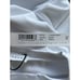 NWT Susana Monaco Ruched Cross Front Stretch Long Sleeves White Crewneck Top XS