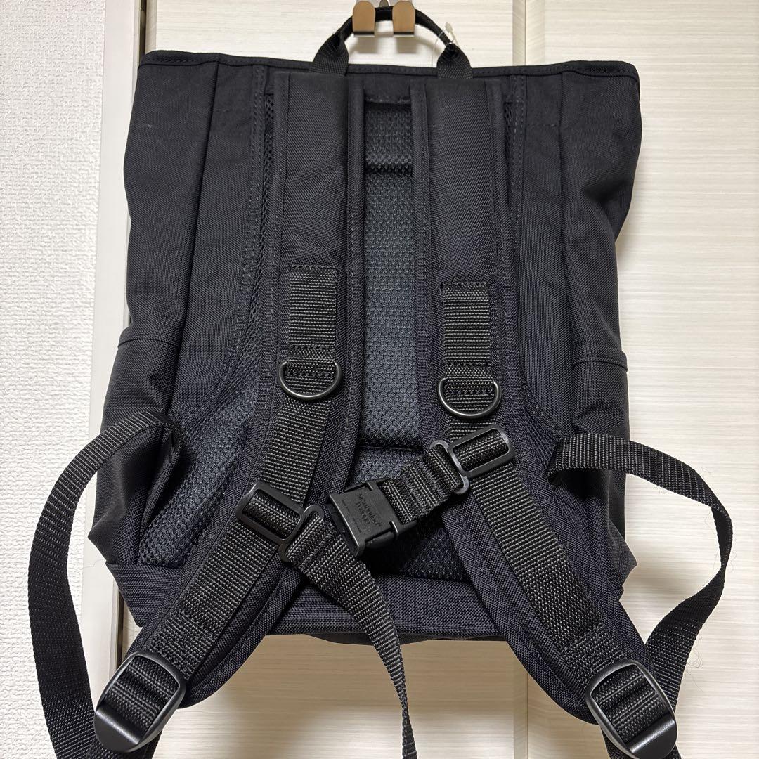 Manhattan Portage★Unused 2019 Snoopy★Astro Pattern Backpack★Black - detail