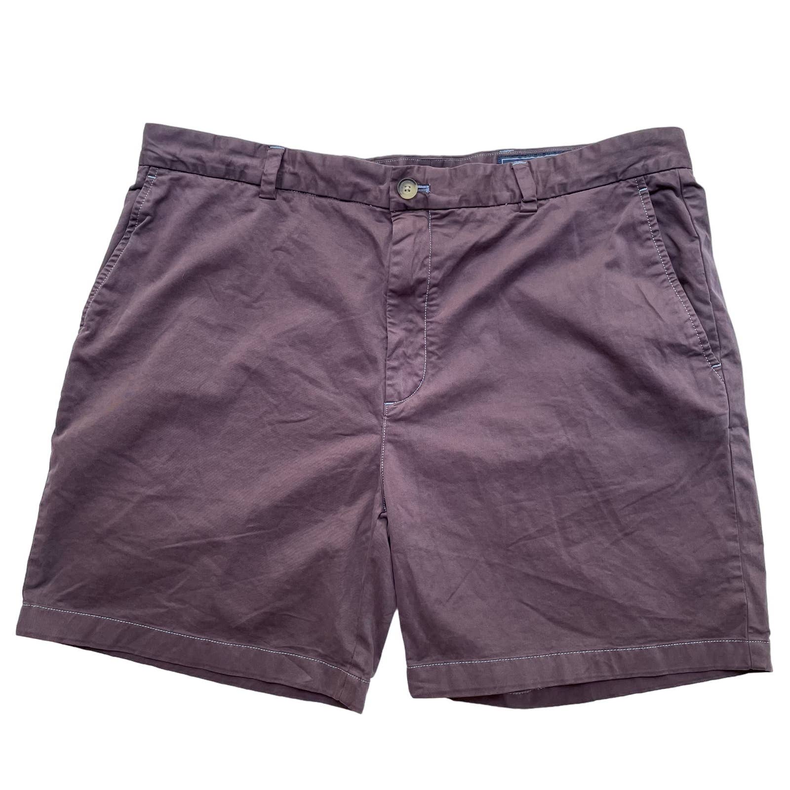 Vineyard Vines Breaker Shorts 7 Inch Inseam Brown Chino Size 40 NEW