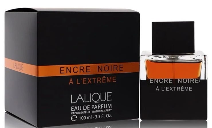 Encre Noire A L'extreme Cologe By Lalique for Men 3.3 oz Eau De Perfume 533546