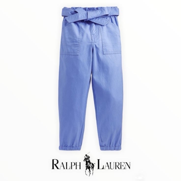(5y) POLO RALPH LAUREN | Blue | Belted Cargo Jogger Pants