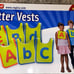 Alphabet Letter Vests