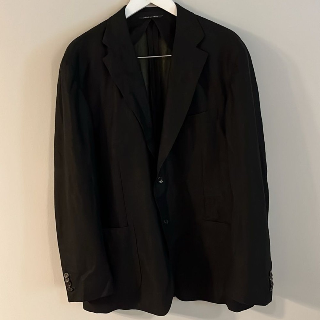 Canali Men's Wool Blazer Size 56R