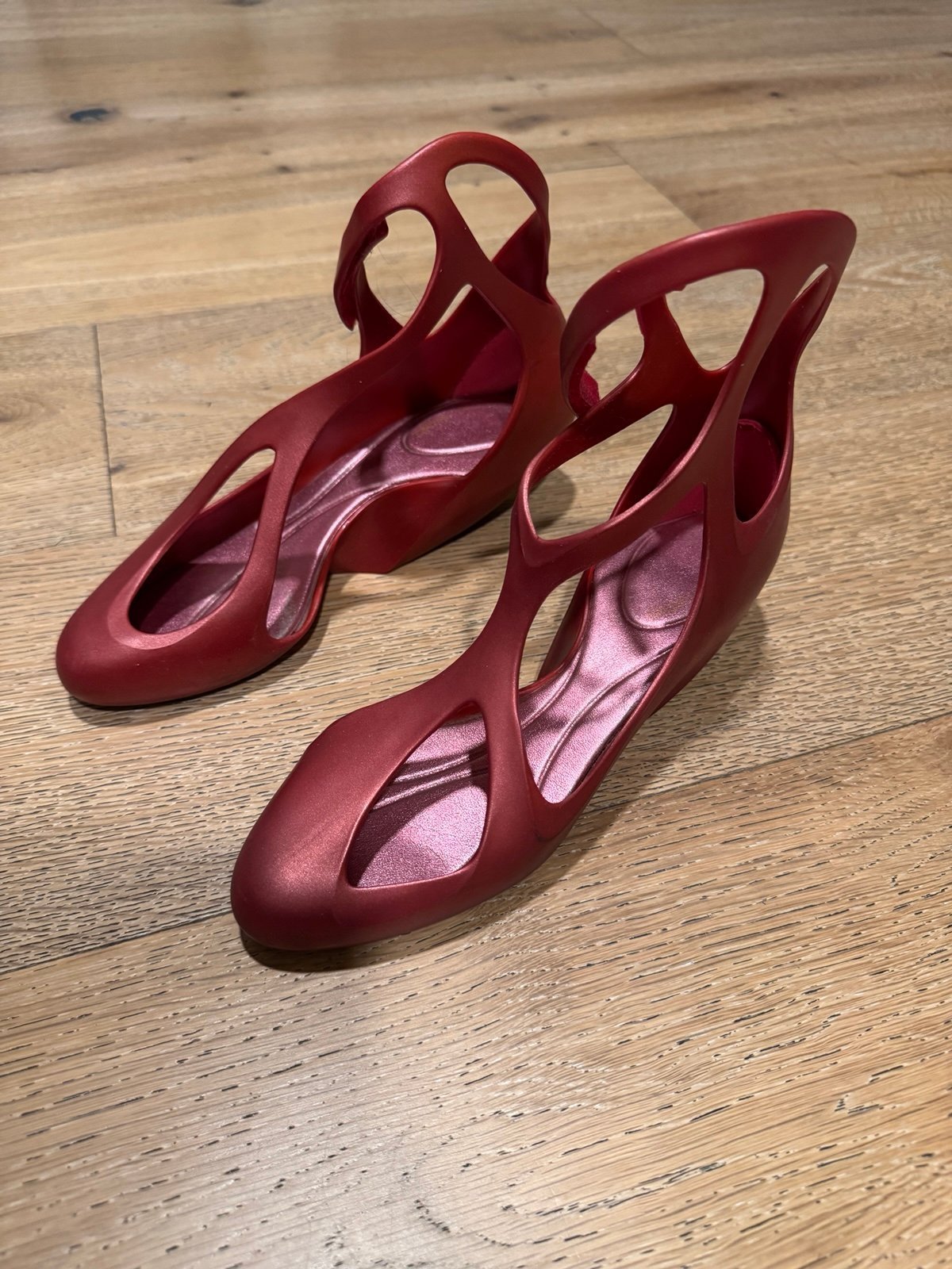 Zaha Hadid Melissa vintage shoes - one of a kind