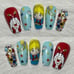Rainbow Brite Press On Nails