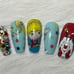 Rainbow Brite Press On Nails