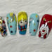 Rainbow Brite Press On Nails