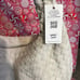 NWT-Urban Expressions STUNNING Bone Suede Faux-Leather Woven Hobo Bag