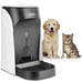 WOpet Pet Feeder Auto Dog Cat Feeder Stainless Steel Bowl,Voice Recording,Timer