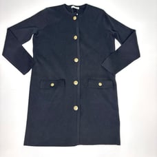 J Crew Giselle Long Sweater Blazer, Dress Navy XXS
