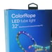 Aura LED Indoor/Outdoor 32ft Plug in Multi Color Change LED Tube Light Rope New