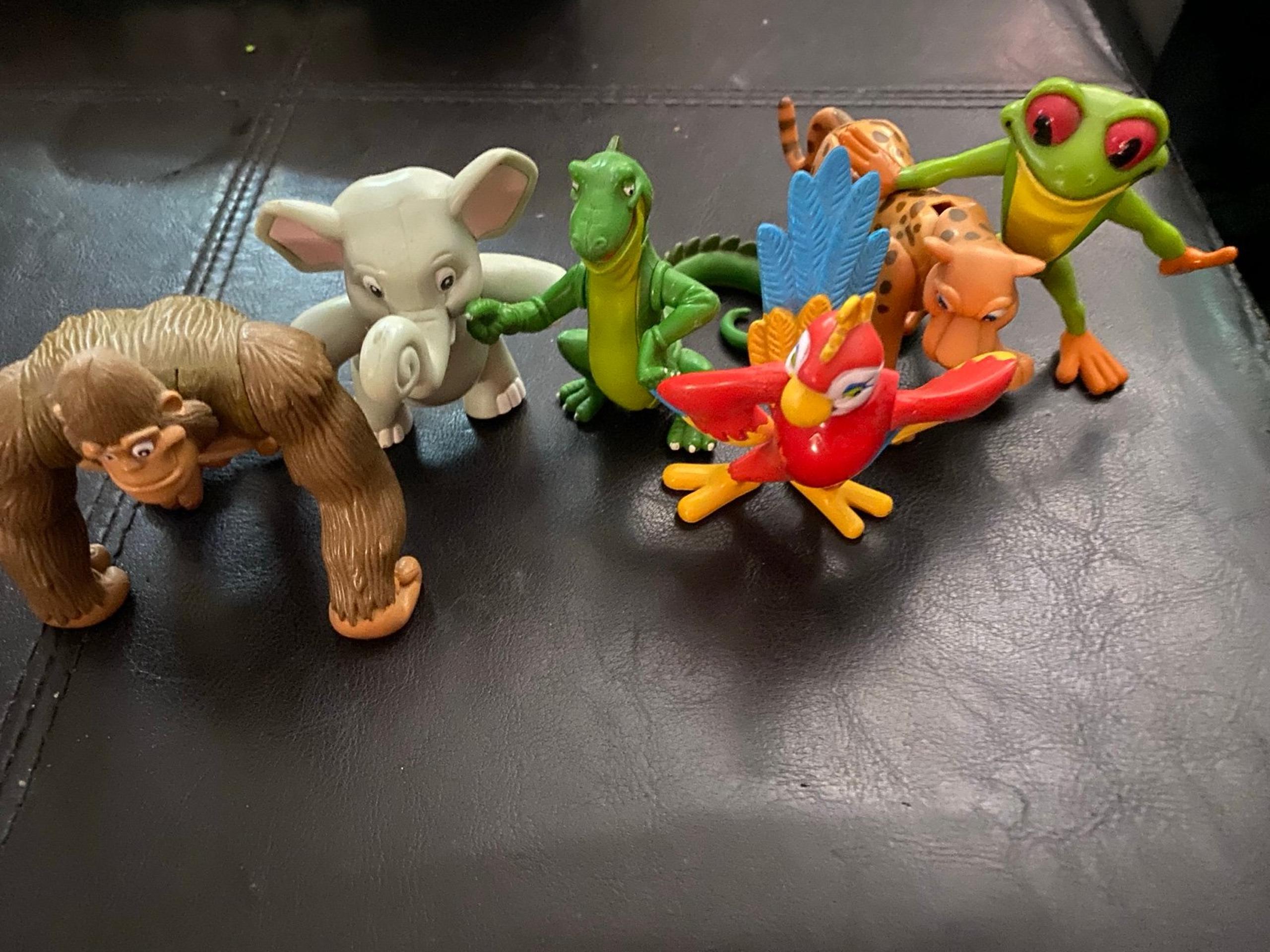 Rainforest Cafe figurines