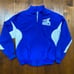 Neff Athletic Royal Blue White Baseball Full Zip HOOCH Embroidered Jacket Mens L