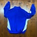 Neff Athletic Royal Blue White Baseball Full Zip HOOCH Embroidered Jacket Mens L