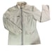 Tommy Hilfiger Womens Size Large Zip Front Rain Coat Jacket Cream Lightweight