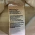 Tommy Hilfiger Womens Size Large Zip Front Rain Coat Jacket Cream Lightweight