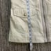 Tommy Hilfiger Womens Size Large Zip Front Rain Coat Jacket Cream Lightweight