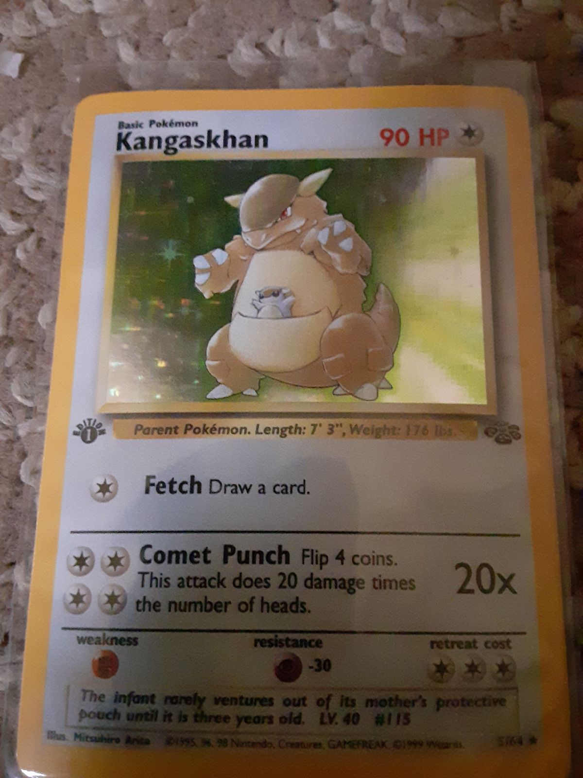 1 editon kangaskhan