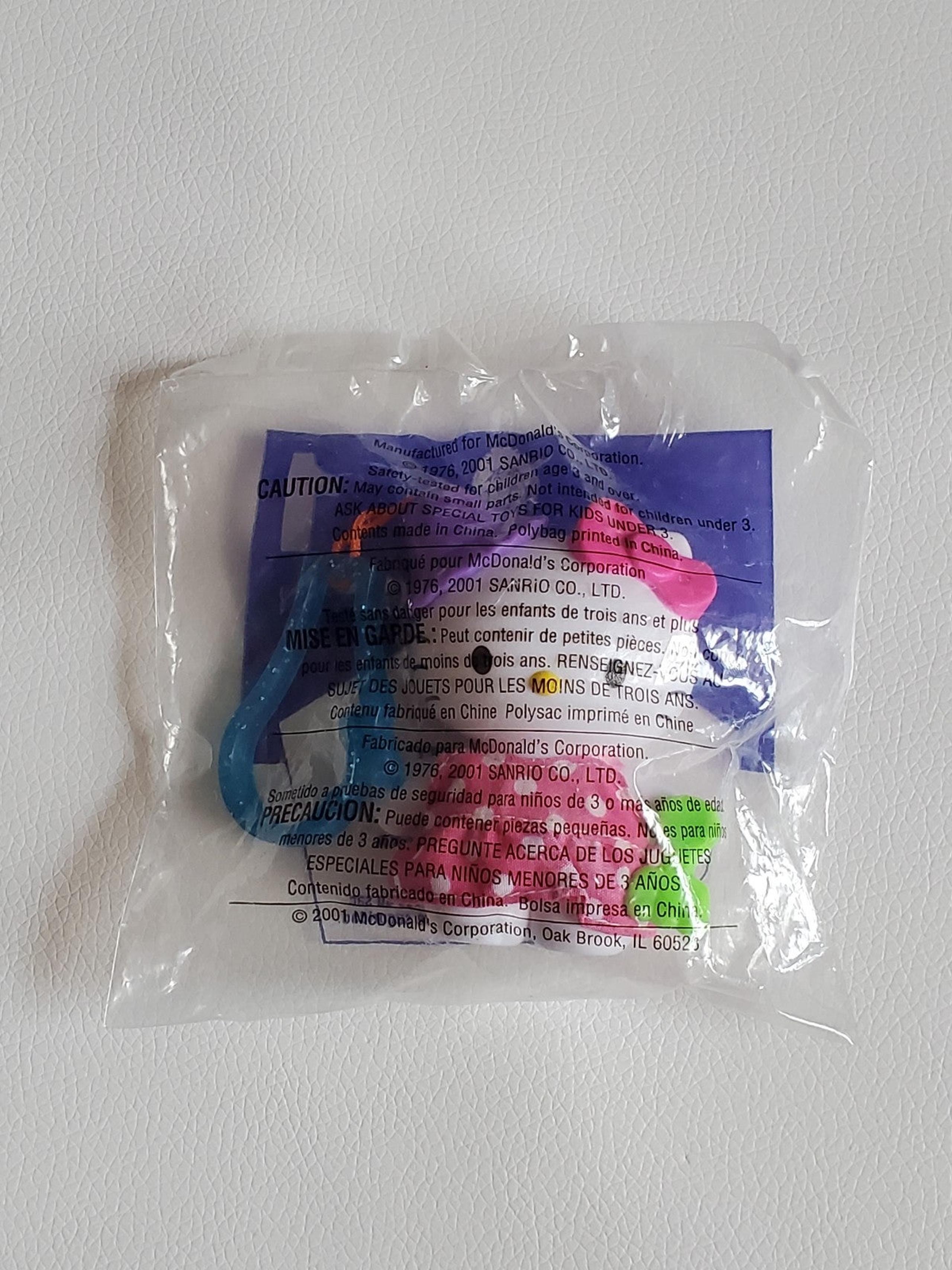 McDonald's 2001 Happy Meal Hello Kitty Bag Clip Figure# 1