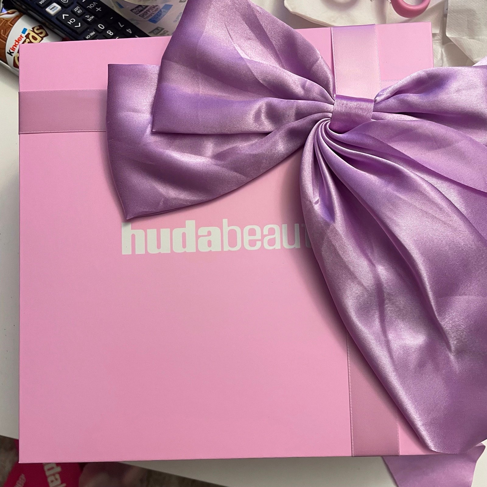 Huda Beauty Ube PR box (just box)
