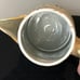 Antique Japanese Moriage Yellow Teapot Gold Gilt Hand Painted Birds, Unmarked