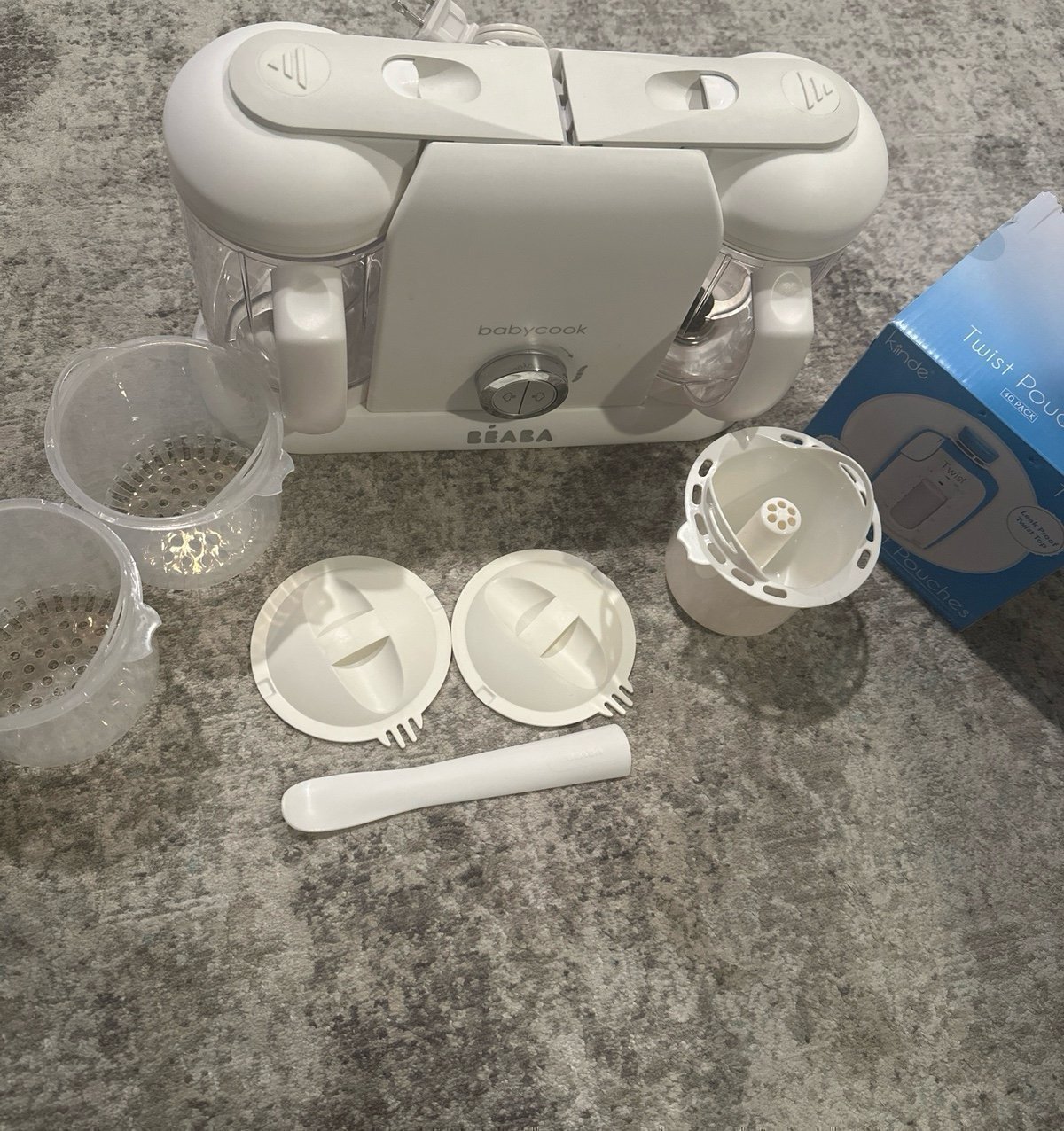 Beaba Babycook Duo + Kiinde Pouches