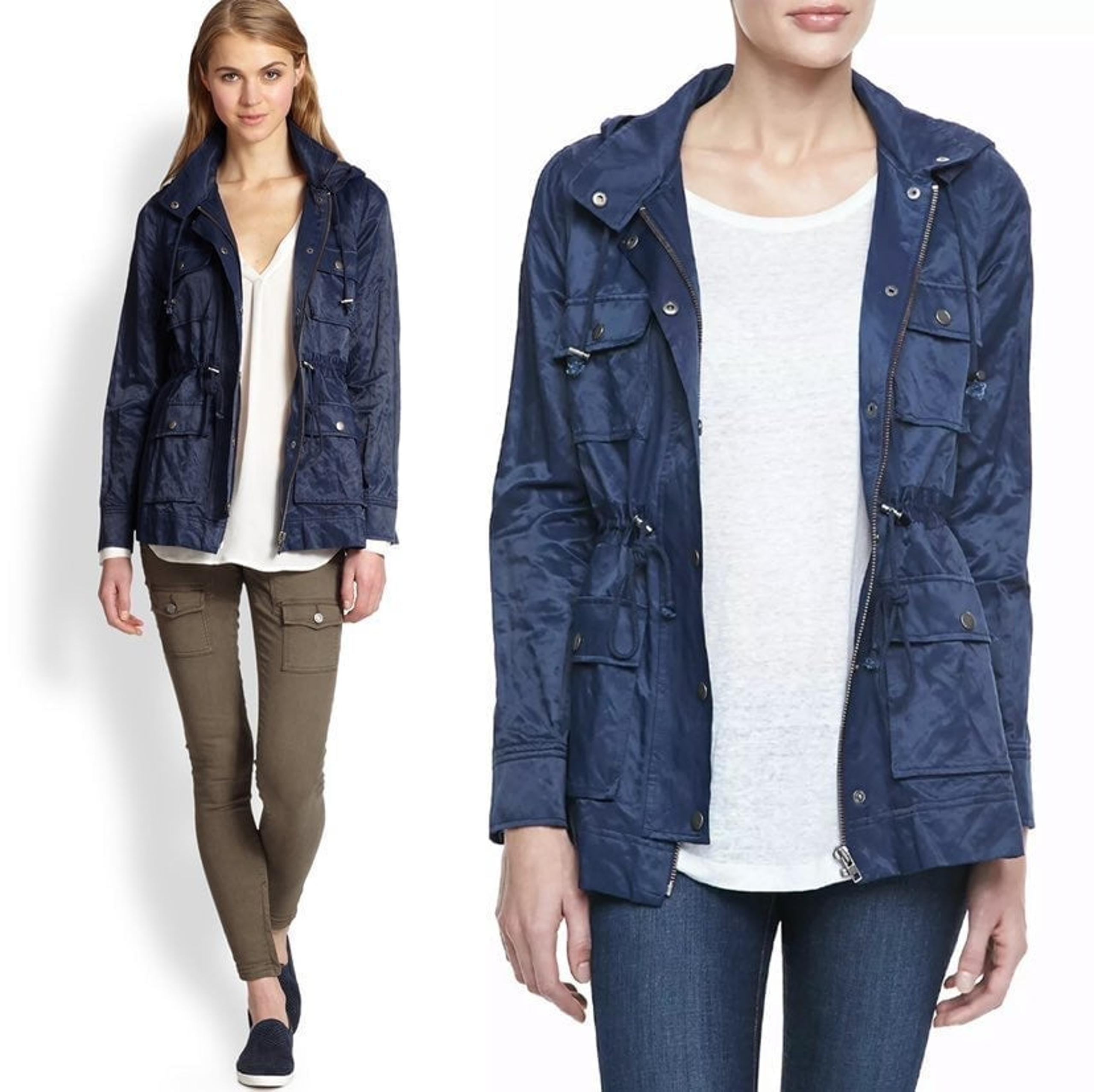 Joie Vera Jane Hooded Utility Jacket Ano