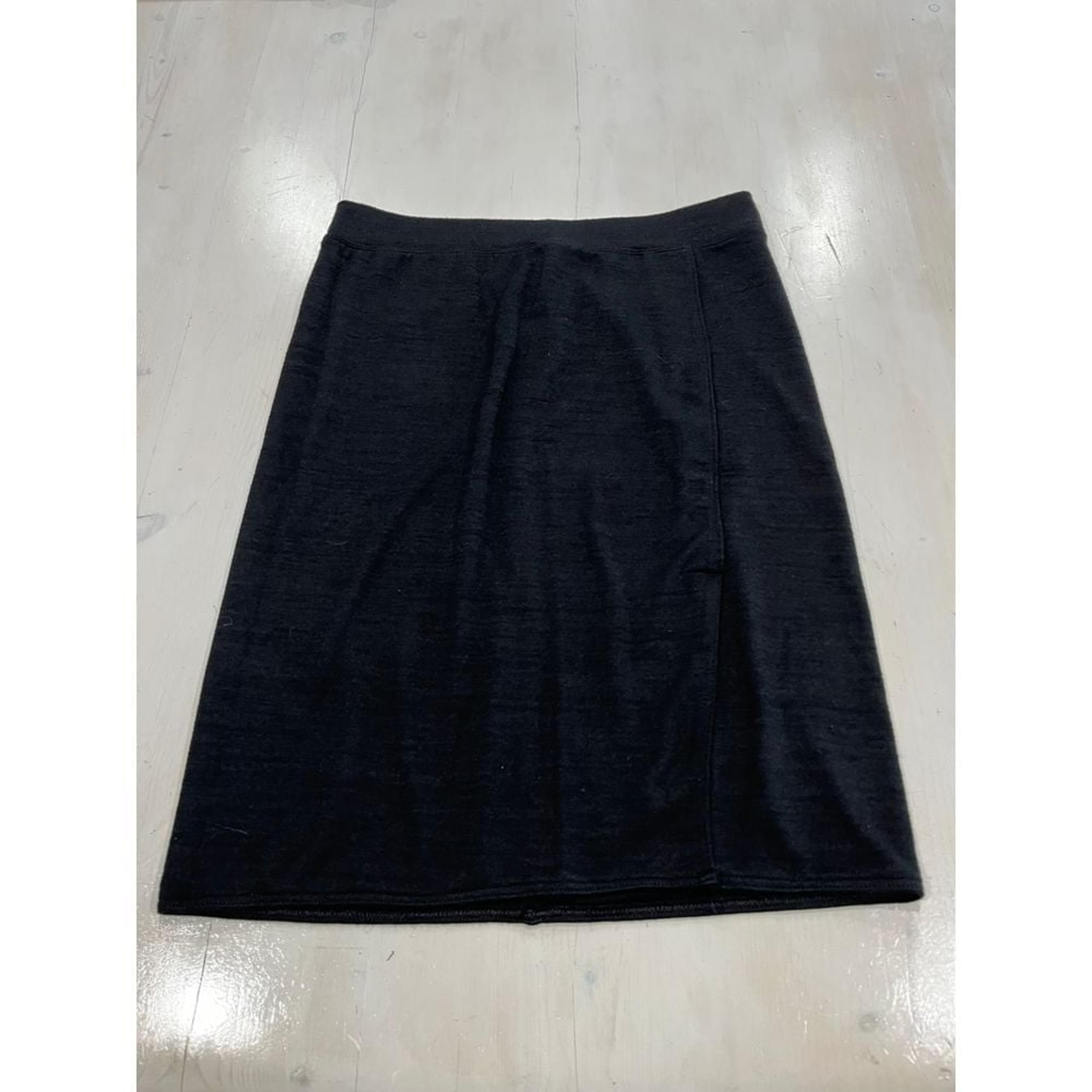GAP Black A-Line Skirt Classic Knee Length Office Wear Versatile