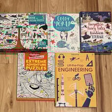 Lot of brand new Usborne books and puzzle
