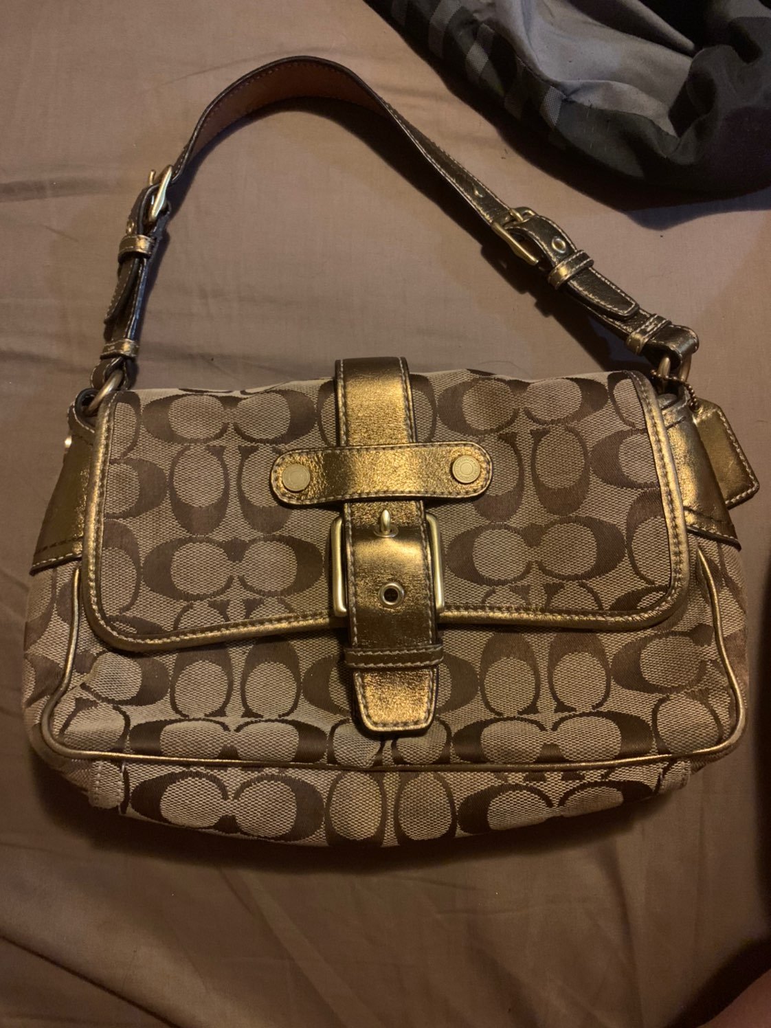 SMALL COACH HANDBAG