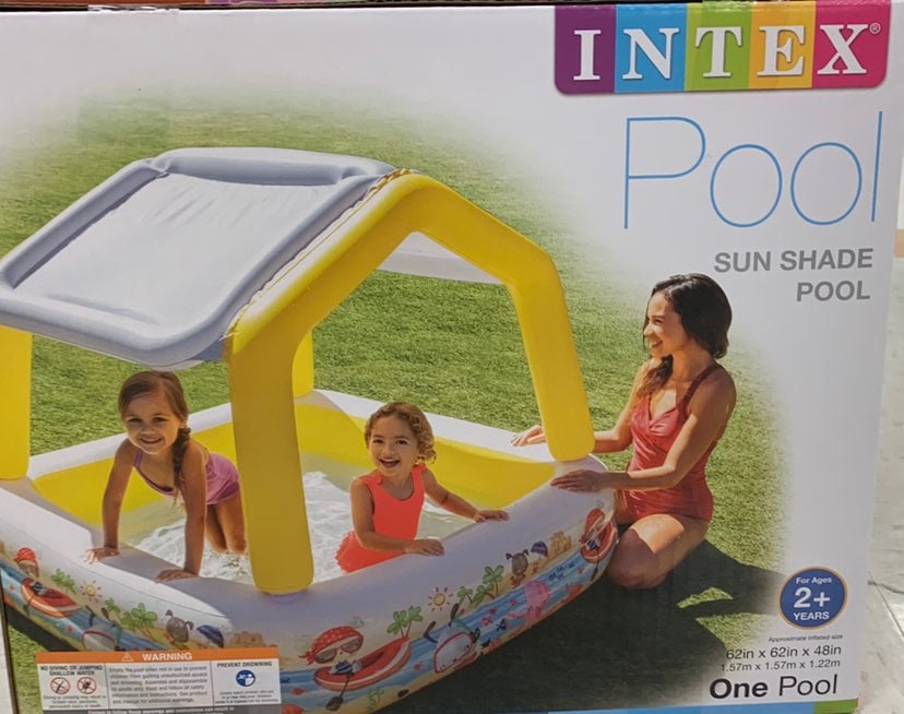 Intex sun shade kids pool