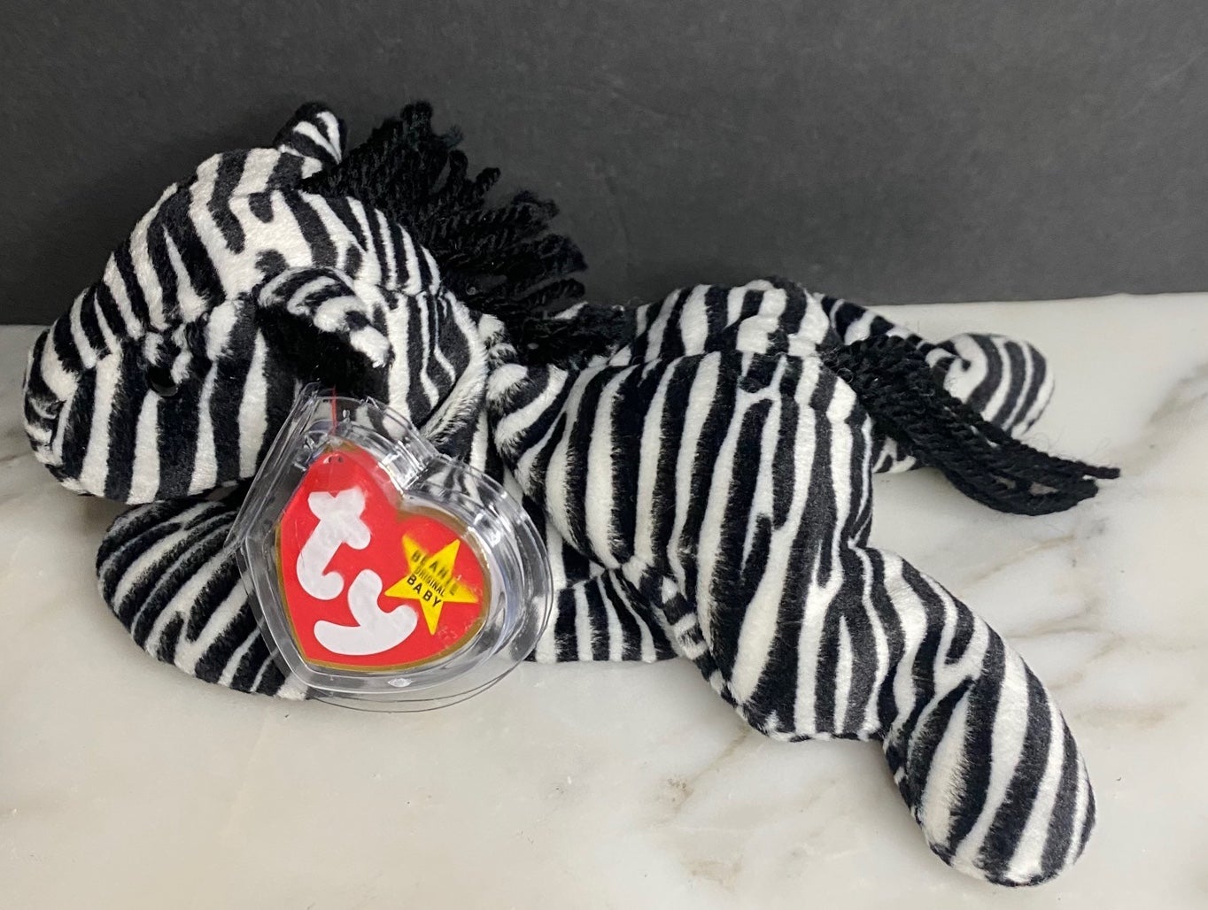 Ty Beanie Babies Ziggy The Zebra -**RARE COLLECTIBLE **