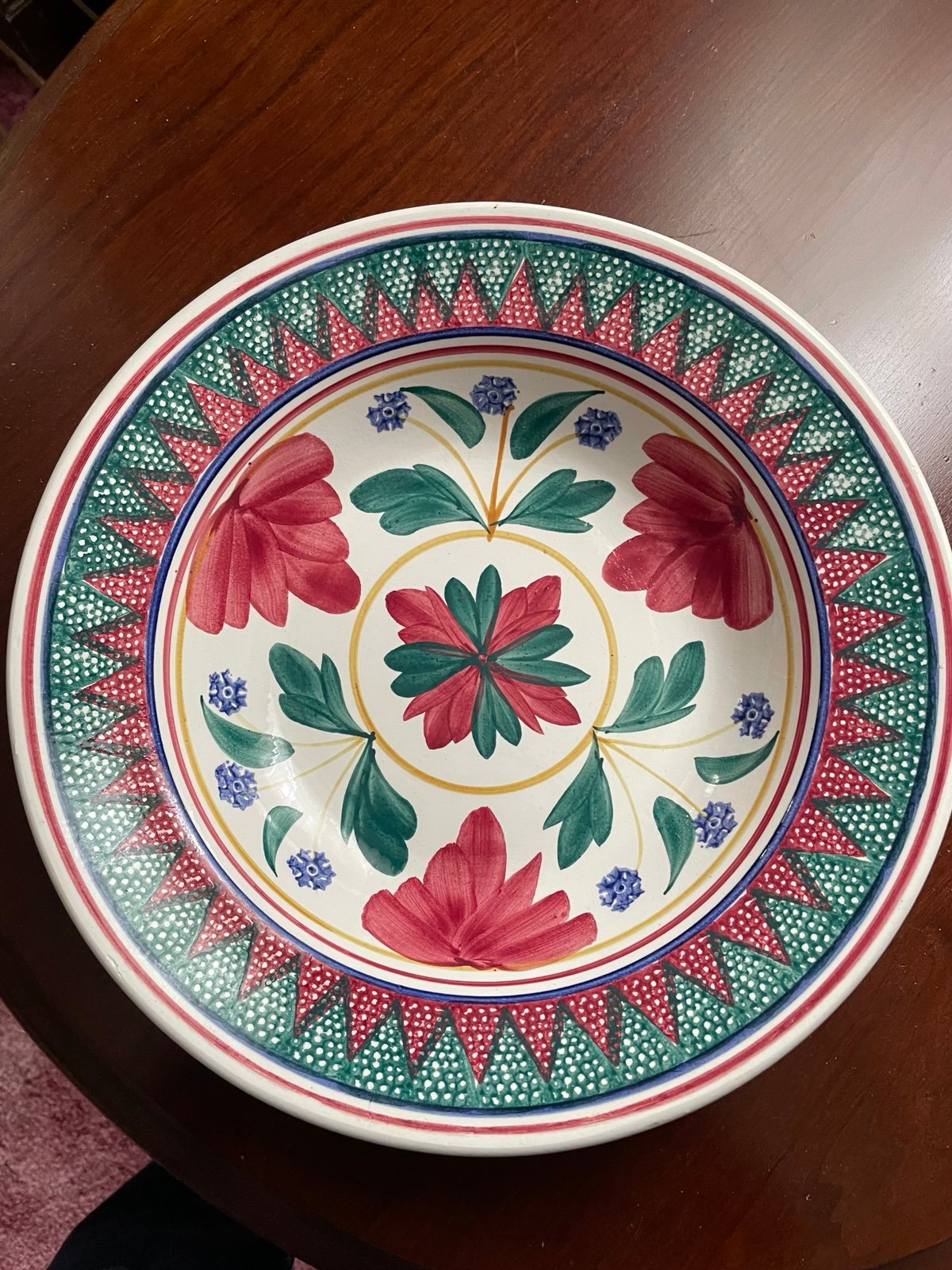 Antique Belgium bowl