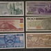 1973 to 1984 1680 México Peso Billete Notes 10 20 50 100 500 1000 UNC Crisp! 1