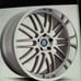 4-BMW SILVER RIMS